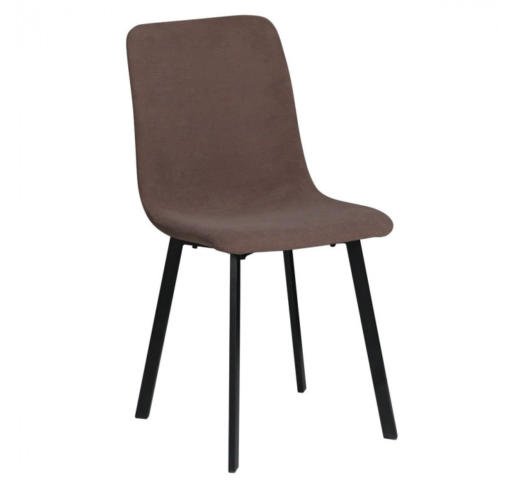 Стул INI- TIVO зеленый, светло-коричневый тк./ черный каркас  