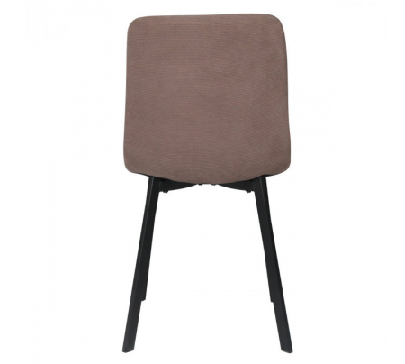 Стул INI- TIVO зеленый, светло-коричневый тк./ черный каркас  