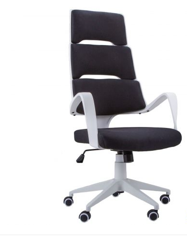 Кресло офисное AMF- Spiral White черный