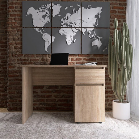 Стол письменный EVR- Лайт СЛ-1 дуб Сонома