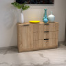 Комод на 3 ящика и 1 дверь ViA- Сити 3