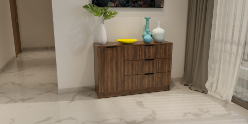 Комод на 3 ящика и 1 дверь ViA- Сити 3