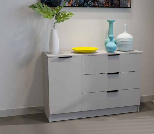 Комод на 3 ящика и 1 дверь ViA- Сити 3
