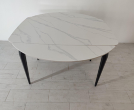 Раскладной стол с керамической столешницей Elt- 6855 matt (130/80х130 см) 