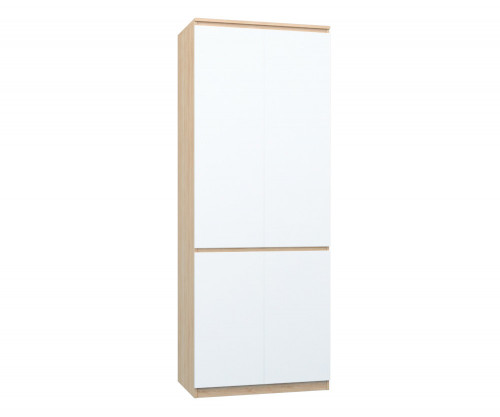 Шкаф Стиль-100 211х100х52 cм KOD- ШК-100 стиль (белый фасад)