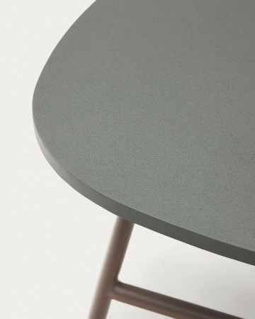 Стол кофейный Kave Home BRAMANT 60x60 см J0300038PR10 (серый/лиловый)