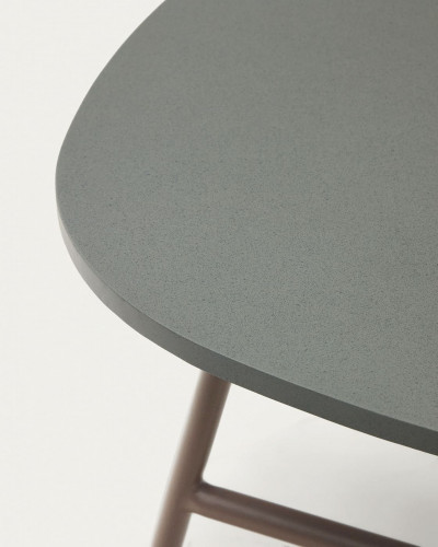 Стол кофейный Kave Home BRAMANT 60x60 см J0300038PR10 (серый/лиловый)