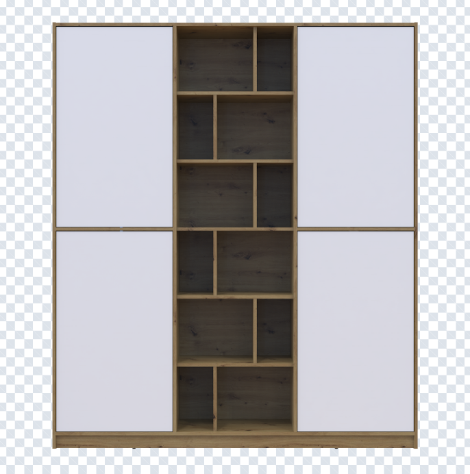 Шкаф для одежды DRS- Морган базовый ДСП 180х38.5х210