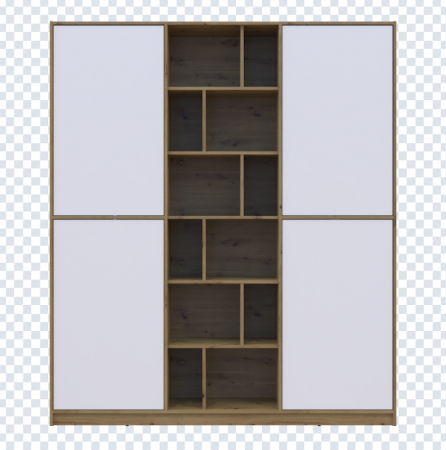 Шкаф для одежды DRS- Морган базовый ДСП 180х38.5х210