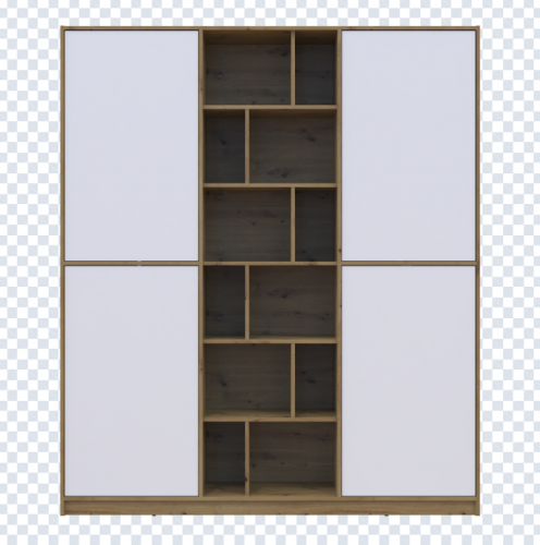 Шкаф для одежды DRS- Морган базовый ДСП 180х38.5х210