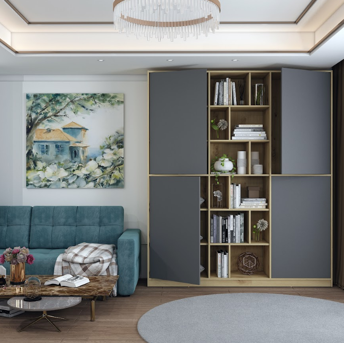 Шкаф для одежды DRS- Морган базовый ДСП 180х38.5х210