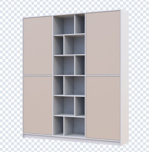 Шкаф для одежды DRS- Морган базовый ДСП 180х38.5х210