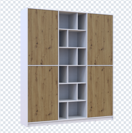 Шкаф для одежды DRS- Морган базовый ДСП 180х38.5х210