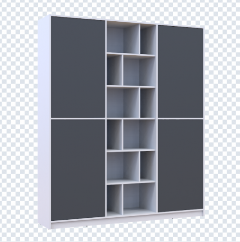 Шкаф для одежды DRS- Морган базовый ДСП 180х38.5х210