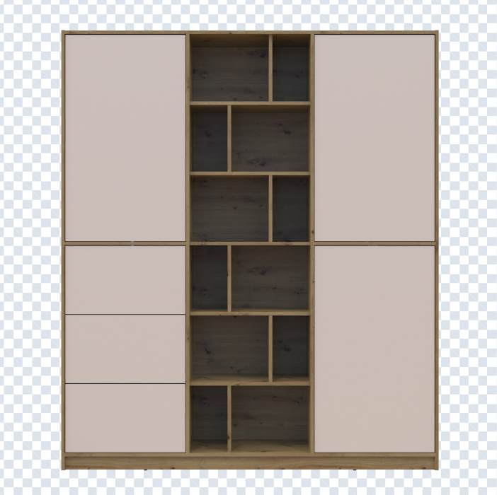 Шкаф для одежды DRS- Морган базовый ДСП 180х38.5х210