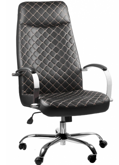 Кресло для руководителя BRS- Сhief Light Rhombus/Nut Chrome CF-03