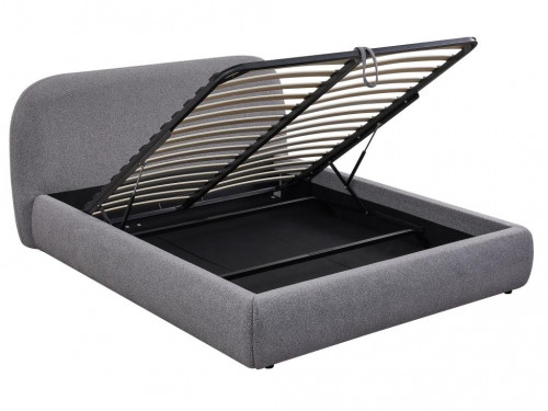 Кровать с подъемным газовым Avn- LUMINA 160 Grey 