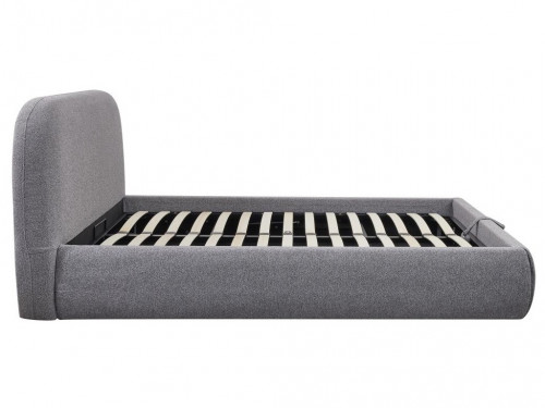 Кровать с подъемным газовым Avn- LUMINA 160 Grey 