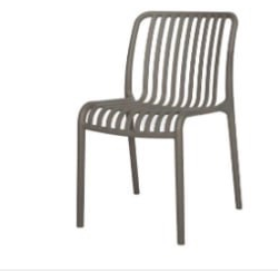 Стул TOP- Чил зеленый, серый, красный пластик 