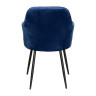 Фото №4 - IDEA обеденный стул DELTA синий бархат