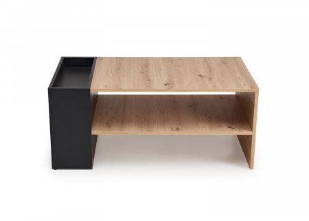 Стол журнальный HALMAR MURCIA дуб артизан/черный