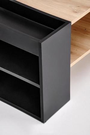 Стол журнальный HALMAR MURCIA дуб артизан/черный