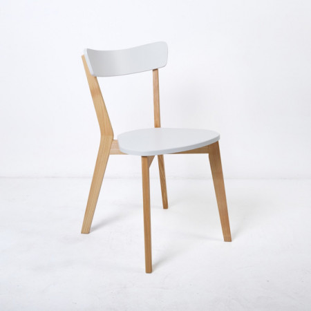 Кухонный комплект Ont- Винцензо 120 белый стол + 4 Стула Вито