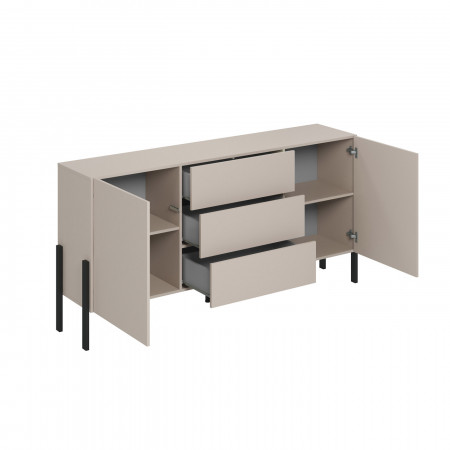 Комод на 2 двери 3 ящика Helvetia JUKON 24KSND26 (кашемир)