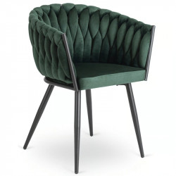 Кресло MEBEL ELITE ELENA зеленый велюр 