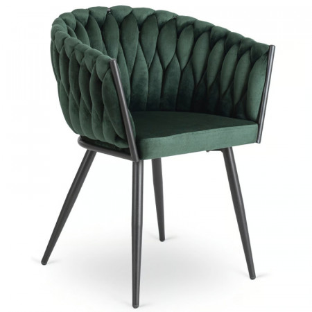 Кресло MEBEL ELITE ELENA зеленый велюр 