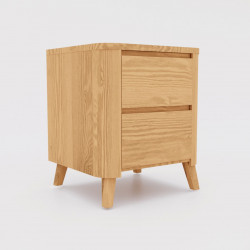 Тумба прикроватная AWD- Майнц с ножками