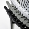 Кресло полипропилен HALMAR K492 черный/белый/серый