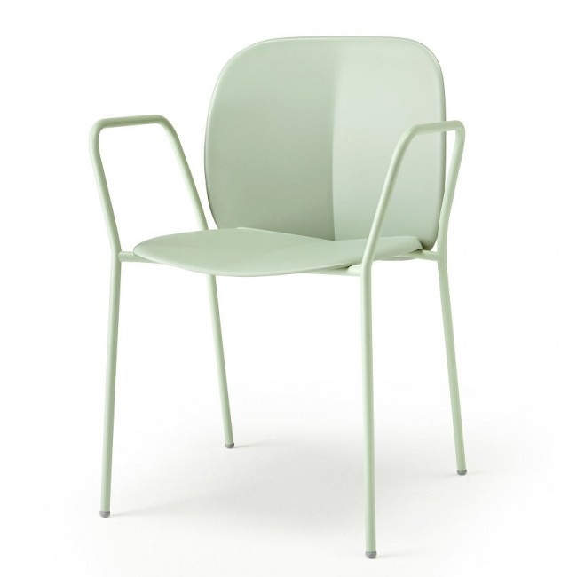 Кресло обеденное улиное VLL- SCAB Mentha 2707 (шалфейно-зеленый)