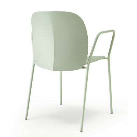 Кресло обеденное улиное VLL- SCAB Mentha 2707 (шалфейно-зеленый)