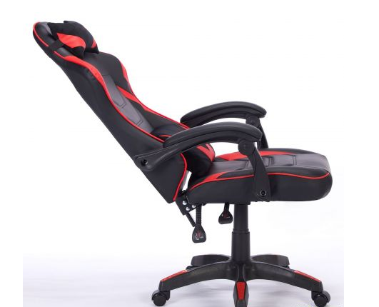 Офисный стул MFF- VR Racer Dexter Lambert черный/красный 