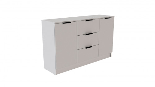 Комод на 3 ящика и 2 двери ViA- Сити 4