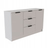 Комод на 3 ящика и 2 двери ViA- Сити 4