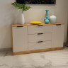 Комод на 3 ящика и 2 двери ViA- Сити 4