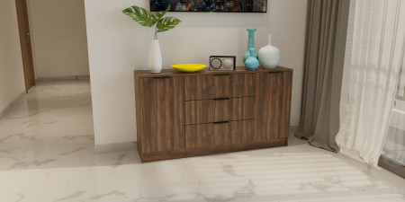 Комод на 3 ящика и 2 двери ViA- Сити 4