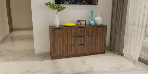 Комод на 3 ящика и 2 двери ViA- Сити 4