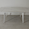 Раскладной стол с керамической столешницей Elt- DT-8010-H01 matt (120/180х80 см) 