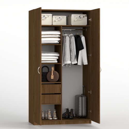 Шкаф 195х100х52 cм KOD- ШК-100 ящ