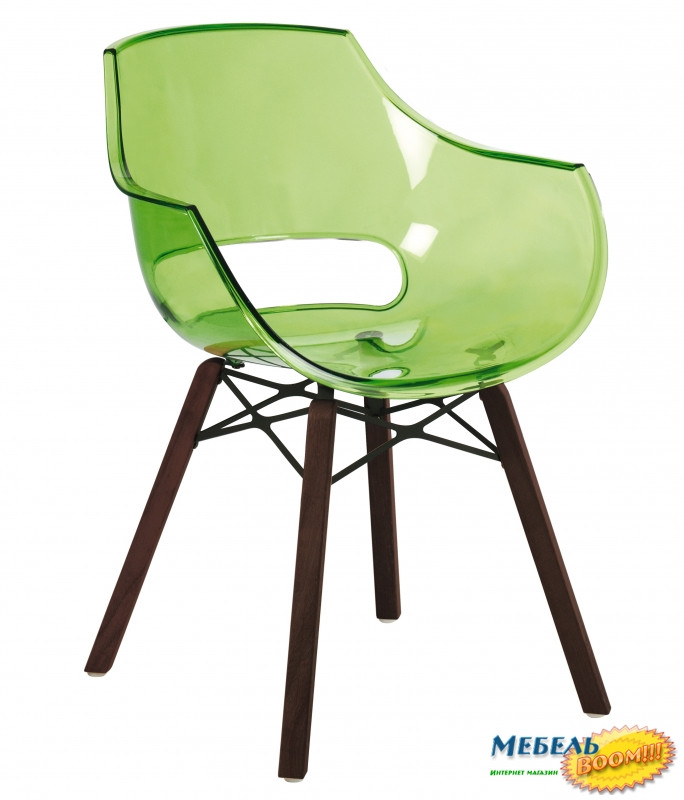 Кресло из поликарбоната TYA- Opal Wox Iroko