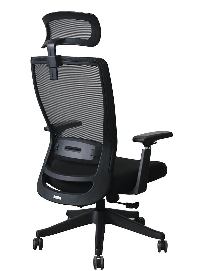 Крісло для оператора LUX- OPTI-ON BLACK / GREY ергономічне