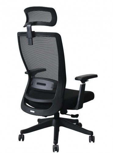 Крісло для оператора LUX- OPTI-ON BLACK / GREY ергономічне