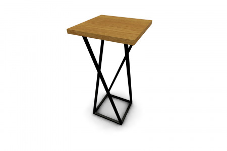 Барный стол Лофт YAN- LD09 толщина столешницы 36 мм