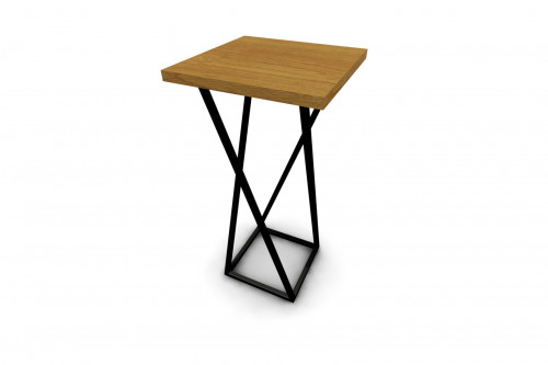 Барный стол Лофт YAN- LD09 толщина столешницы 36 мм