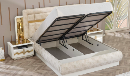 Спальный комплект Art-Deco EXI- Берлин с кроватью 160*200 БЕЗ шкафа
