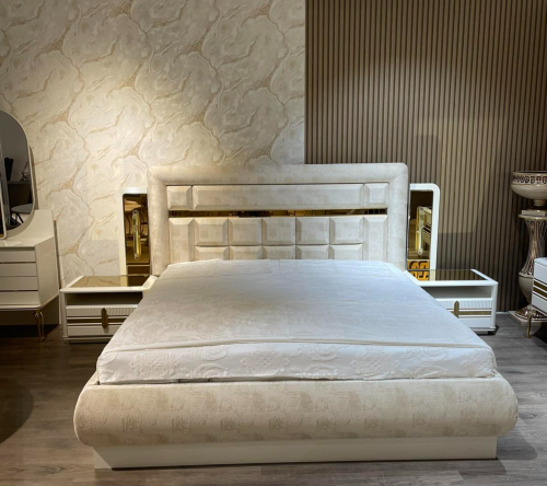 Спальный комплект Art-Deco EXI- Берлин с кроватью 160*200 БЕЗ шкафа