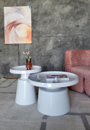 Комплект журнальных столиков VTR- Бенито CT-45 белый